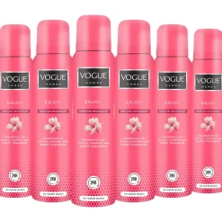 6x Vogue Enjoy Parfum Deodorant 150 ml