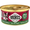 24x Voskes Kattenvoer Nat Gelei Tonijn & Rundvlees 85 gr