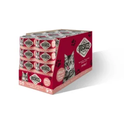 24x Voskes Kattenvoer Nat Tonijn met Zalm 85 gr