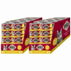48x Voskes Kattenvoer Nat Tonijn met Geelstaart 85 gr