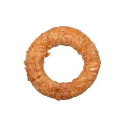 2x Voskes Kauwring Runderhuid met Kip 19 cm