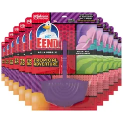 12x WC Eend Toiletblok Aqua Purple Tropical Adventure 36 gr