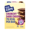 4x WeCare Bars Crunchy Dark Choco 102 gr