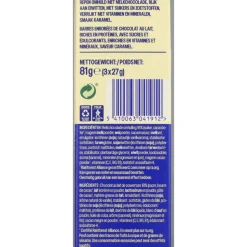 6x WeCare High protein Bars Choco Caramel 81 gr