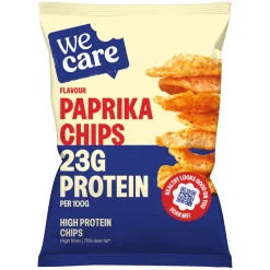 4x WeCare High Protein Chips Paprika 25 gr