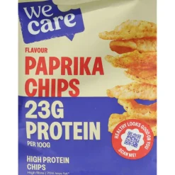 4x WeCare High Protein Chips Paprika 25 gr