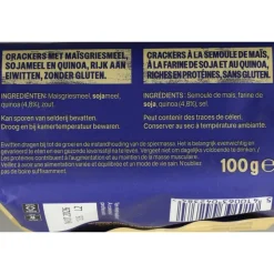 12x WeCare High Protein Crackers Quinoa 100 gr