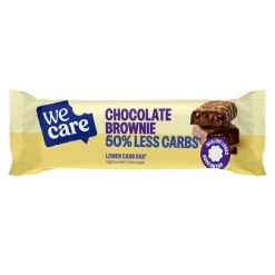 10x WeCare Lower Carb Bar Chocolate Brownie 60 gr