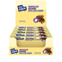 15x WeCare Lower Carb Bar Chocolate Brownie 60 gr