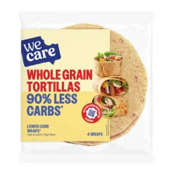 3x WeCare Lower Carb Tortillas Volkoren 160 gr