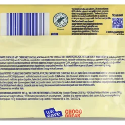 14x WeCare Lower Suger Chocolate 64,5 gr