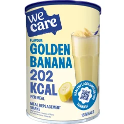 3x WeCare Meal Replacement Shake Golden Banana 436 gr