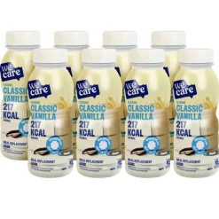 8x WeCare Meal Replacement Drink Classic Vanilla 236 ml