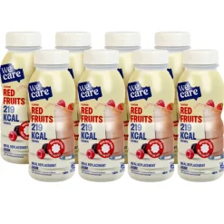 8x WeCare Meal Replacement Drink Red Fruits 236 ml