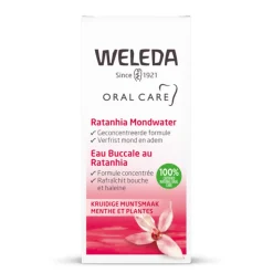 3x WELEDA Mondwater Geconcentreerd Ratanhia 50 ml