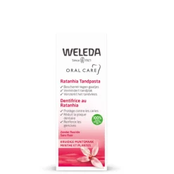 4x WELEDA Tandpasta Ratanhia 75 ml