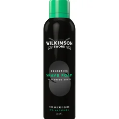 6x Wilkinson Sensitive Shave Foam 200 ml