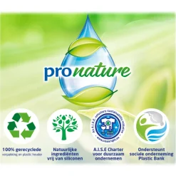 10x Witte Reus Toiletblok Kracht Actief Pro Nature Munt Eucalyptus