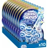 10x Witte Reus Toiletblok Wellness Scents Vitality 2 stuks