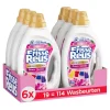 6x Witte Reus Wasmiddel Frisse Reus Gel Orchidee 19 Wasbeurten 855 ml