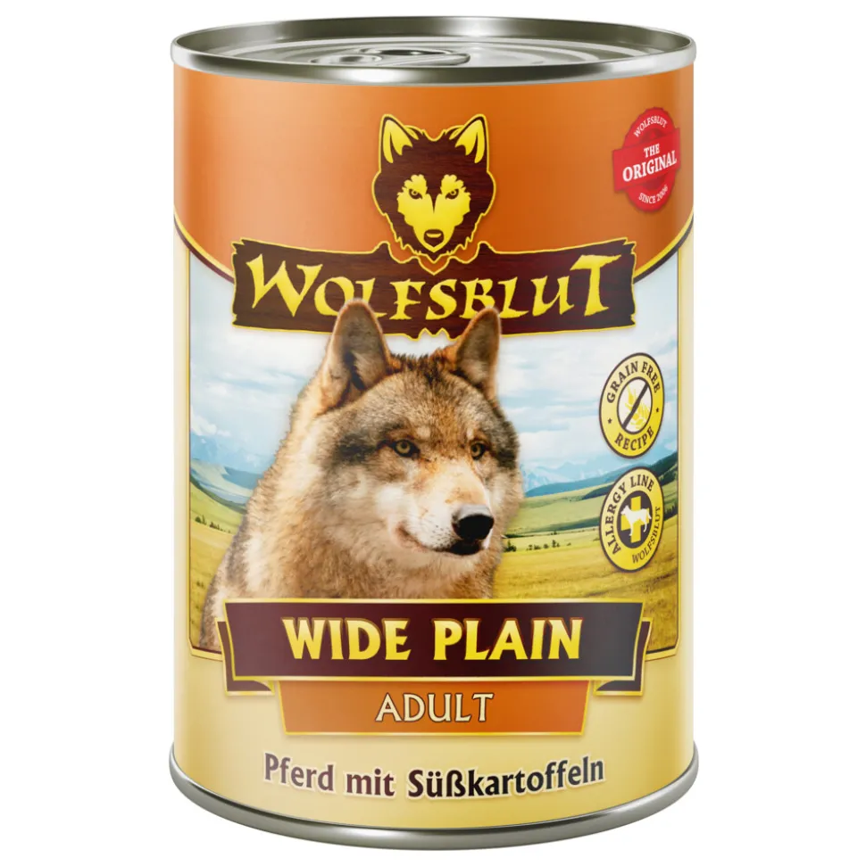 6x Wolfsblut Wide Plain Adult 395 gr