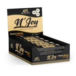 15x XXL Nutrition NJOY Proteïne Bar Pindakaas Caramel 55 gr