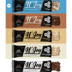 15x XXL Nutrition NJOY Proteïne Bar Pindakaas Caramel 55 gr