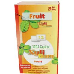 24x Xyligum Kauwgom Fruit 12 stuks