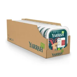 12x Yarrah Bio Hondenvoer Paté Rund & Kip 150 gr