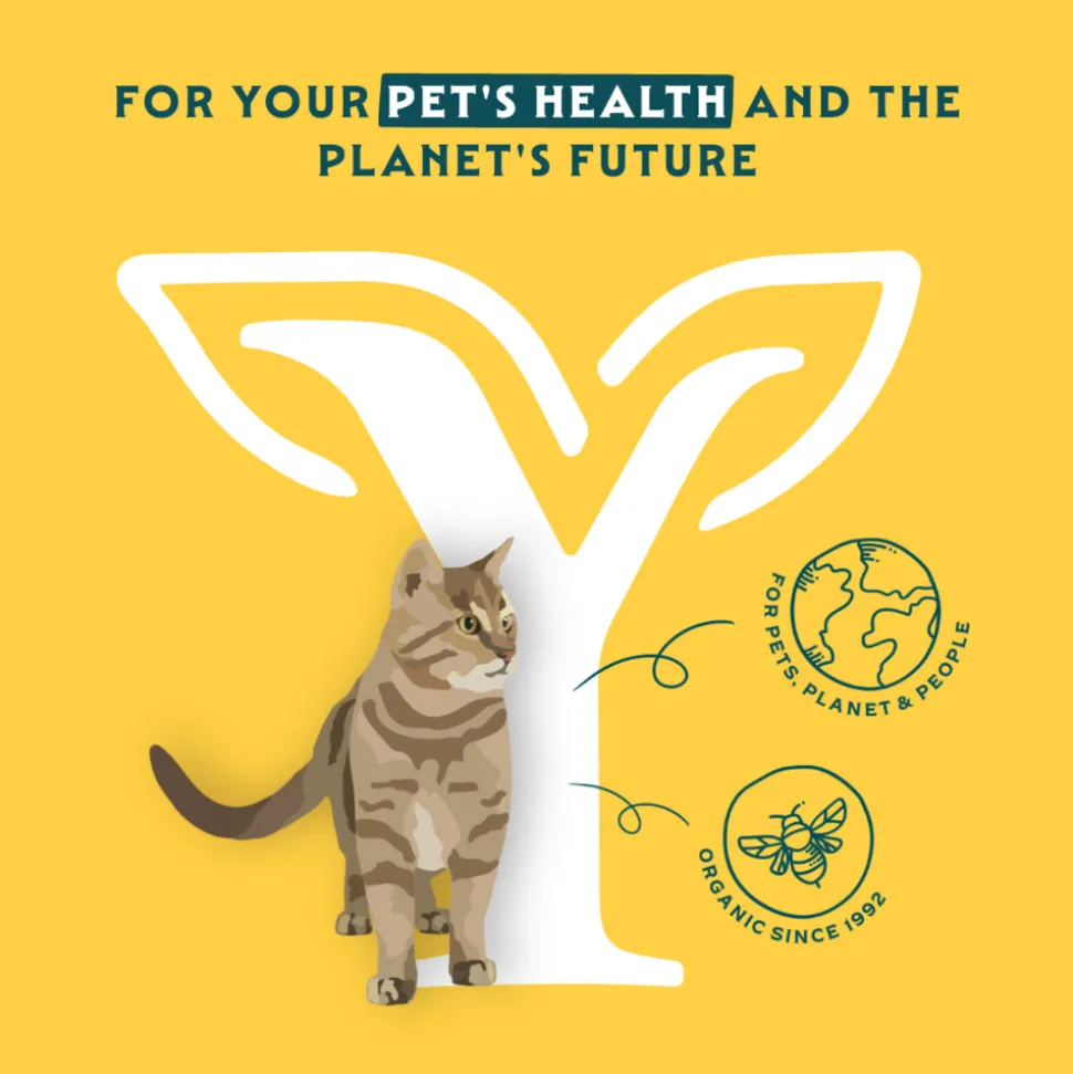 8x Yarrah Bio Kattenvoer Multipack Paté Graanvrij Kip & Kalkoen 8 x 100 gr