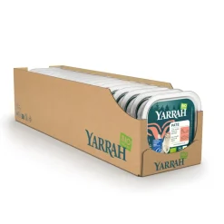 16x Yarrah Bio Kattenvoer Paté Zalm 100 gr