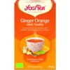 3x Yogi tea Biologisch Ginger Orange Vanilla 17 stuks