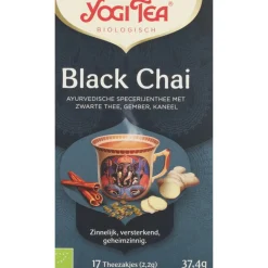 3x Yogi tea Black Chai Biologisch 17 stuks