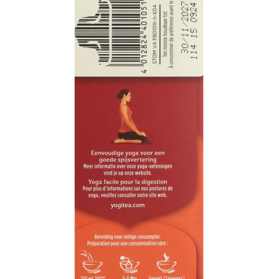 3x Yogi tea Stomach Ease Digest Biologisch 17 stuks
