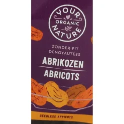 3x Your Organic Nature Abrikozen Gedroogd Bio 500 gr