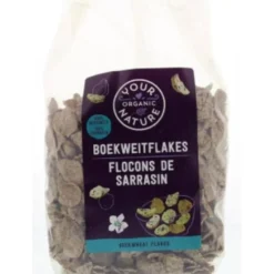 3x Your Organic Nature Boekweit Flakes 250 Gr