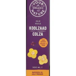 3x Your Organic Nature Koolzaadolie Bio 500 ml