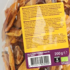 3x Your Organic Nature Mangoreepjes Bio 200 gr