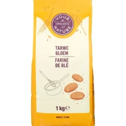 3x Your Organic Nature Tarwebloem Biologisch 1 kg