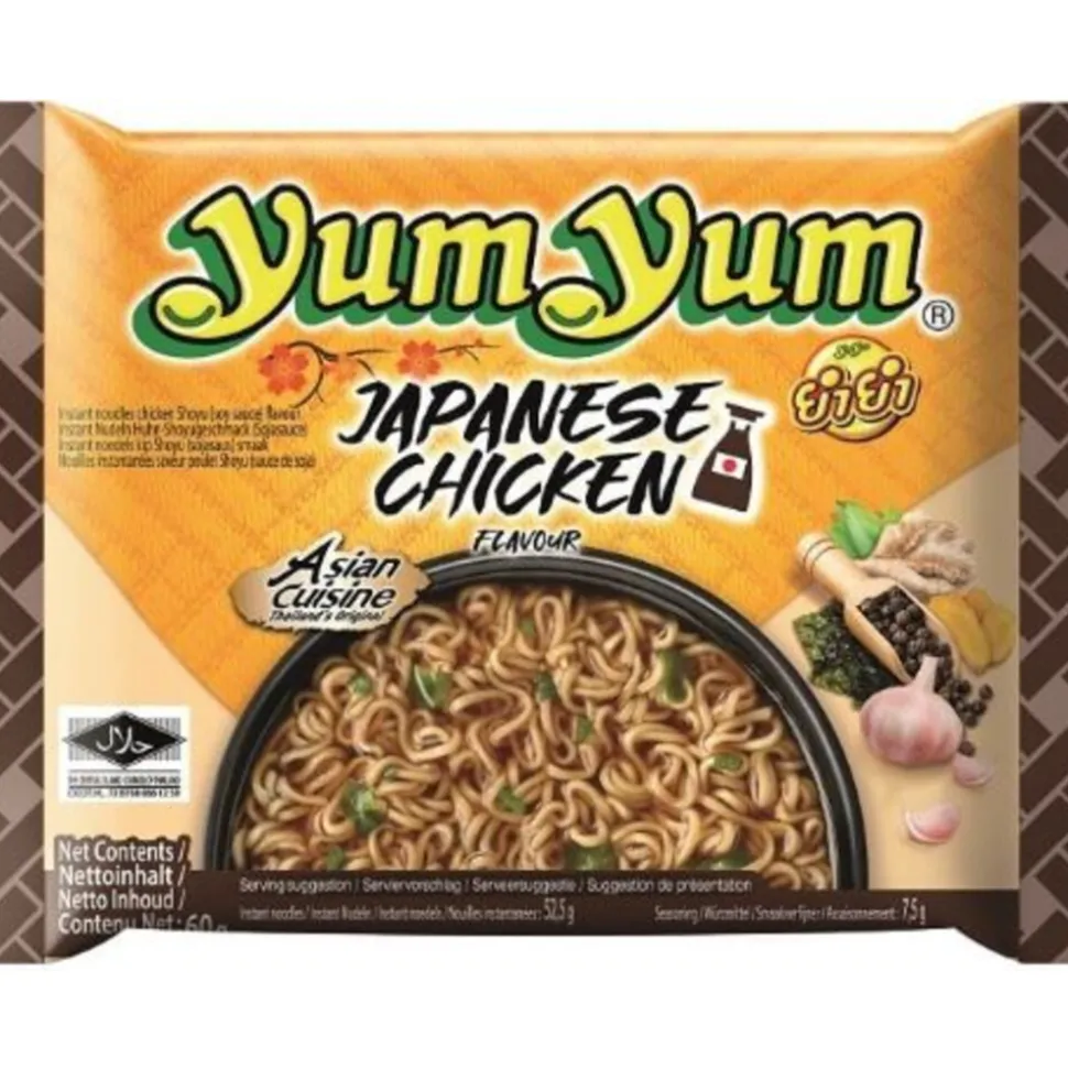 20x Yum Yum Noodle Soep Pak Shoyu Saus 60 gr