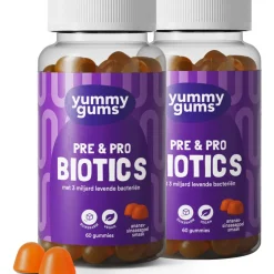 2x Yummygums Pre & Pro biotics 60 gummies