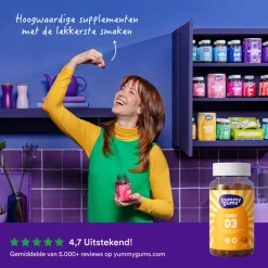 2x Yummygums Sunny D3 60 gummies