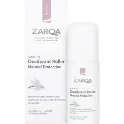 3x Zarqa Deodorant Roller Sensitive 50 ml