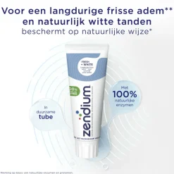 12x Zendium Tandpasta Fresh+White 75 ml
