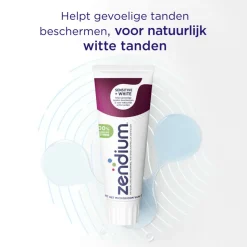 12x Zendium Tandpasta Sensitive+ White 75 ml