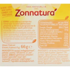 9x Zonnatura Groentebouillon Tabletten Biologisch 6 x 11 gr