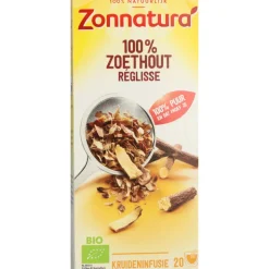 3x Zonnatura Thee Zoethout Bio 20 stuks