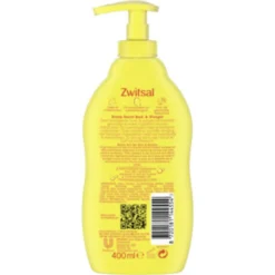 6x Zwitsal Bad- en Wasgel Slaap Zacht 400 ml