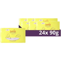 6x Zwitsal Crème Zeep Baby 4 x 90 gr