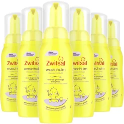 6x Zwitsal Wasschuim 200 ml